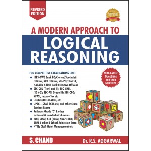 S. Chand's A Modern Approach to Logical Reasoning by Dr. R. S. Aggarwal